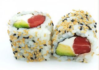 CH3. Cheese atún+aguacate  roll (8 pzs.)