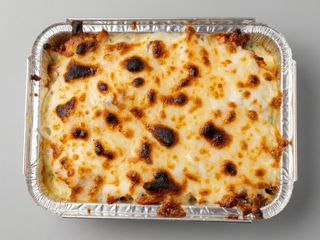 Plato gratinado al horno