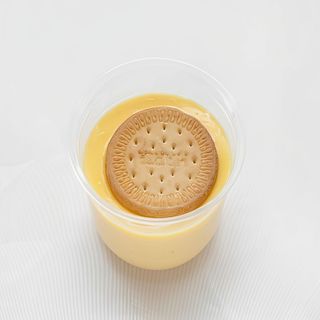 Natillas con galleta