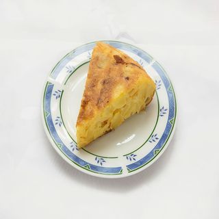 Ración de tortilla de patatas