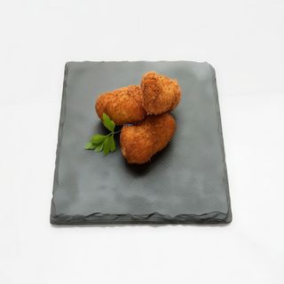 Croquetas caseras de jamón y pollo (3 uds.)