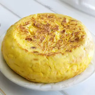 Ración de tortilla de patatas