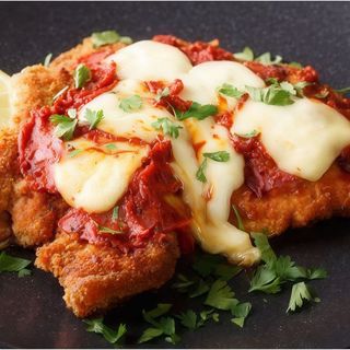 Milanesa a la napolitana