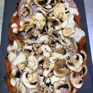 Cotto e funghi