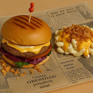 Cheeseburguer Sin Gluten