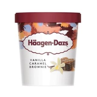 Helado Häagen-Dazs Vainilla Brownie de Caramelo