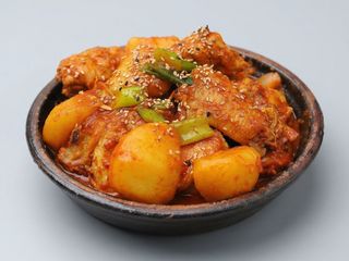 Merluza Rebozada con salsa agridulce