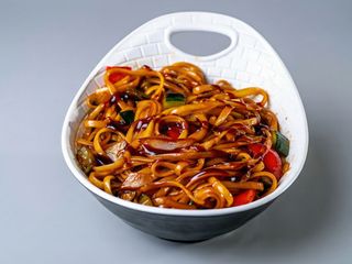 Mifu con salsa de ostras