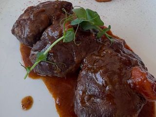 Carrillera ibérica en su salsa