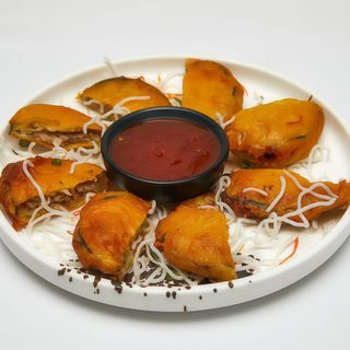 #2 Berenjenas crujientes con presa ibérica