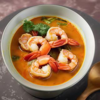 Sopa de gambas