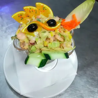 Cóctel de gambas