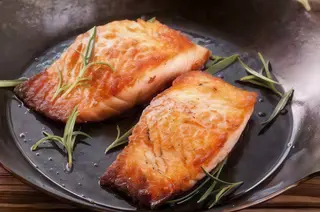 Salmón a la plancha