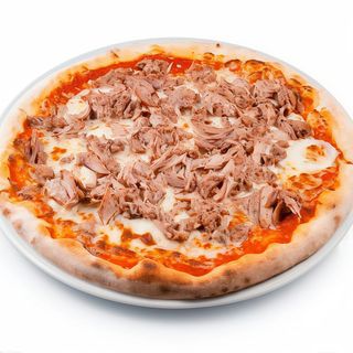 Pizza tonno (familiar)