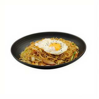 113. Yakisoba Con Huevo