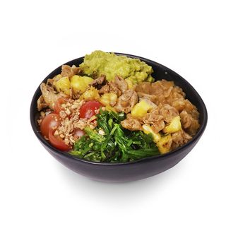 Heura and cream Poke