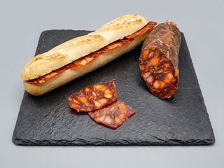 Baguette de chorizo ibérico