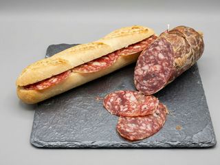 Baguette de salchichón ibérico