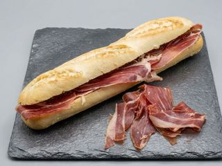 Baguette de jamón ibérico