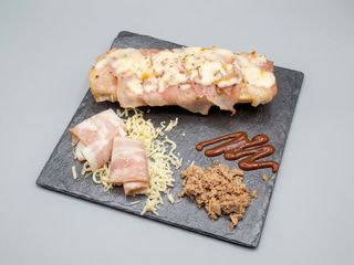 Chapatini de atún y bacon