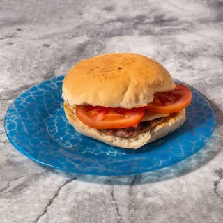 Hamburguesa completa con lomo (120 g.)