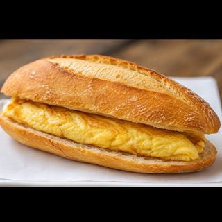 Bocadillo de tortilla francesa