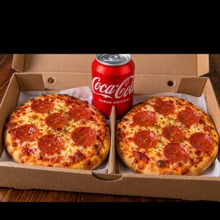 Combo de 2 mini pizzas