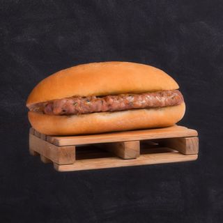 Viena de hamburguesa picante