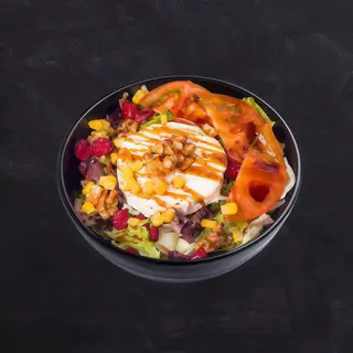 Ensalada de queso de cabra