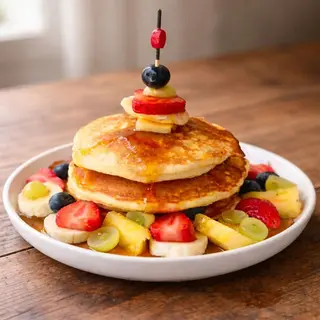 Tortita frutal