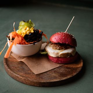 Happy burger