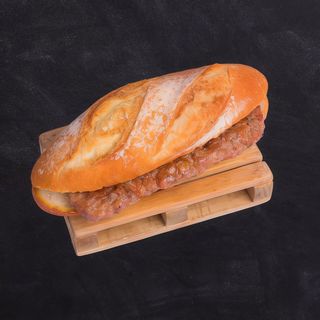 Flautin De Hamburguesa Picante