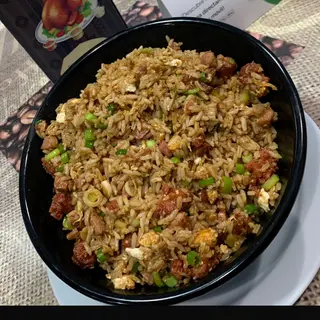 Arroz chaufa de carne