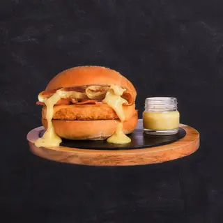 American style burger