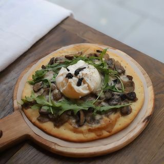 pizza crujiente de espelta