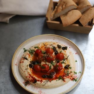 hummus de garbanzos