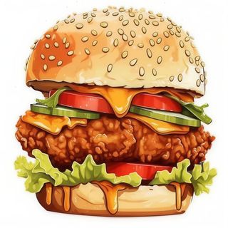 Hamburguesa de pollo