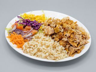 Plato kebap pequeño