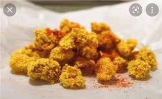 bola pollo frito con picante