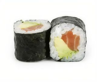 maki de salmon y aguacate 8 piezas