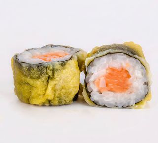 maki frito de salmon 8 piezas
