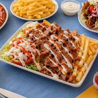 2 Plato Kebab (2 Uds.) y 1L Pepsi