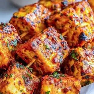 Salmón tikka