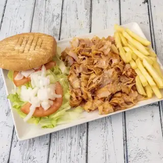 menú plato kebab