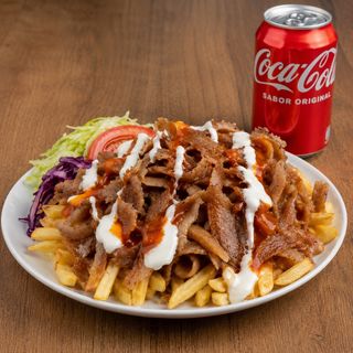 Combo: Patatas Con Carne Con Bebida