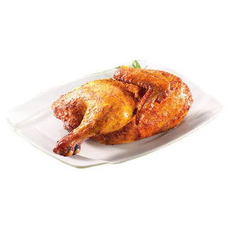 Medio pollo asado 
