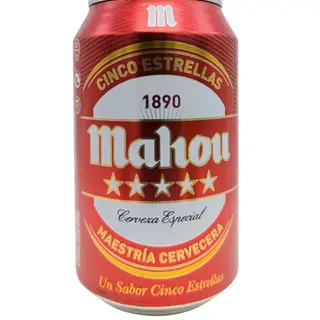 Cerveza Mahou Lata 33cl