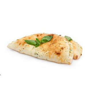 Pizza calzone kebab mixto