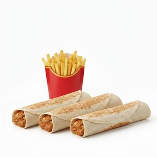 3 Durum + patatas (grande)