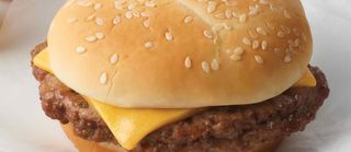 Hamburguesa de pollo con queso